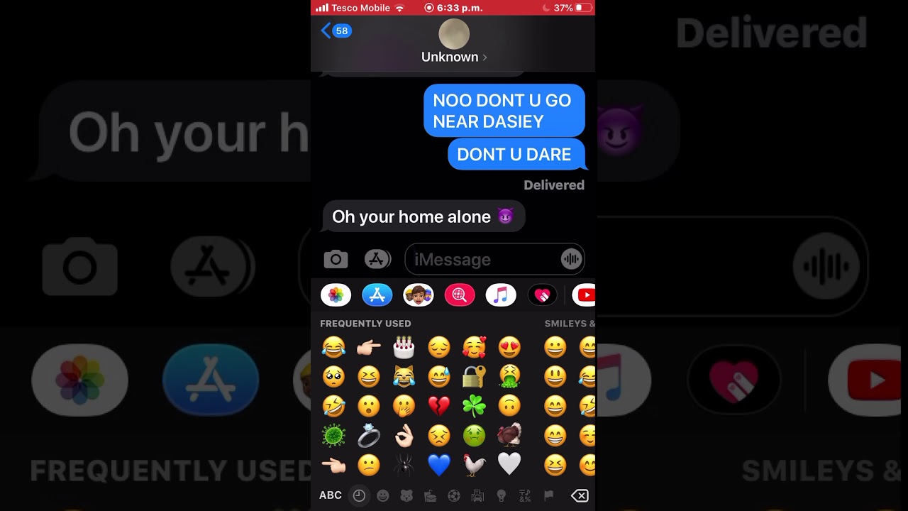 Who Is This Number Texting Me An UNKNOWN number starts texting me. - YouTube