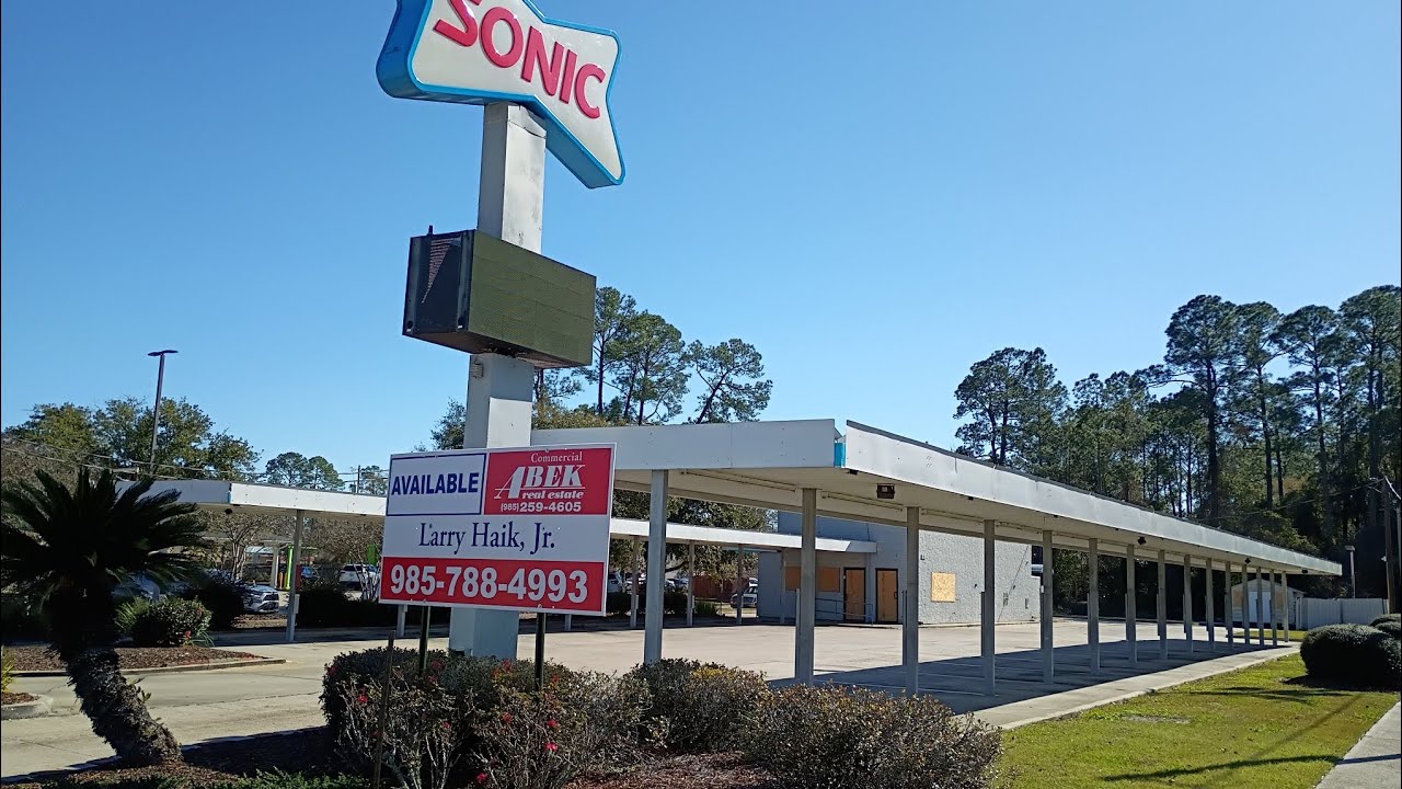 Another "ABANDONED" Sonic Drive-In - Slidell, LA