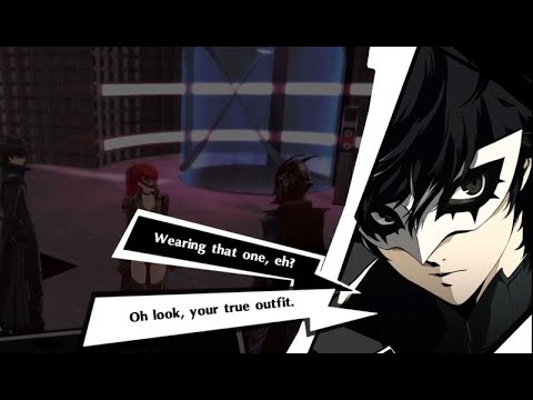 Akechi Commented On His True Outfit - Persona 5 Royal - YouTube