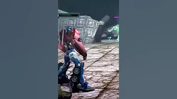 Transformers Prime The Game Megatron Vs Optimus Prime 4K Fight Scene Transformers 