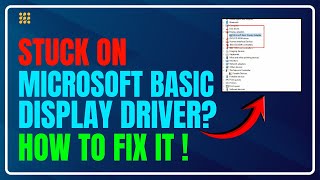 Why Your Monitor Shows Basic Display Driver ⚡ Windows 11 Tutorial Net Worth