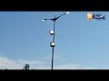 شركة الكهرباء  بئرخادم تعمل على تركيب الأضواء الكاشفة من اجل تسهيل الاشغال ليلا