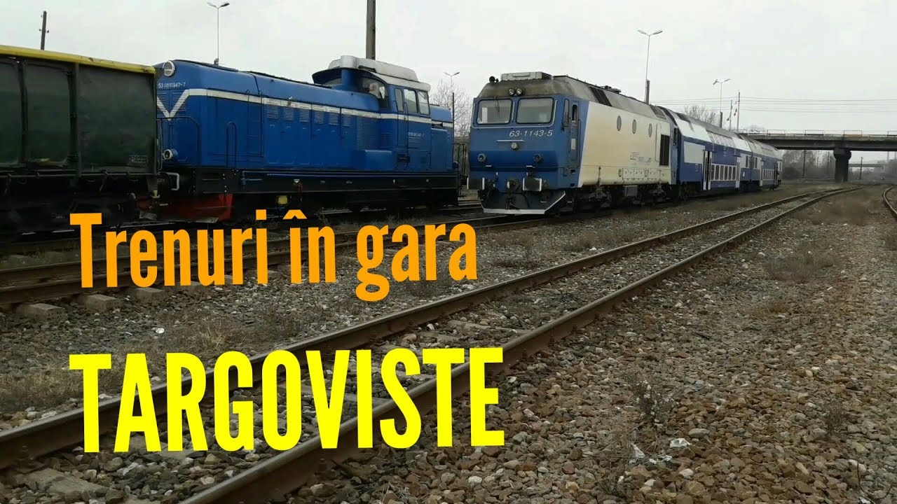 Trenuri in gara ... TARGOVISTE