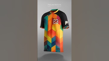 Thumbnail of Score Big with Our 4K Soccer Jersey Mockup Template for Photoshop. prolinemockups.com