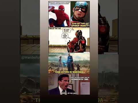 When Thor Enters Wakanda Everyone Loses Their Mind Infinity War Meme Marvel Avengers Shorts