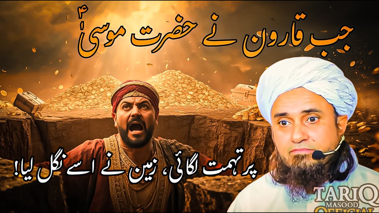 The Treasure of Qaroon and His Tragic End | Mufti Tariq Masood Bayan