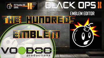 The Hundreds Emblem , Black Ops 2 Emblem Tutorial , Episode 63