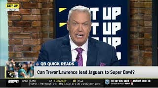 Get Up Trevor Lawrence Will Lead Jaguars To Super Bowl - Rex Ryan Breakdown Afc Playoffs Picture