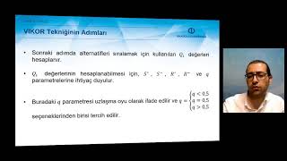 İşletmelerde Karar Verme Tekni̇kleri̇ - Ünite 8 Özet