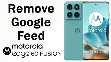 How To Remove Google Feed In Moto Edge 60 Fusion |moto edge 60 Fusion me google discover kaise hatye