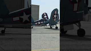 F4U Corsair Unfolds Wings