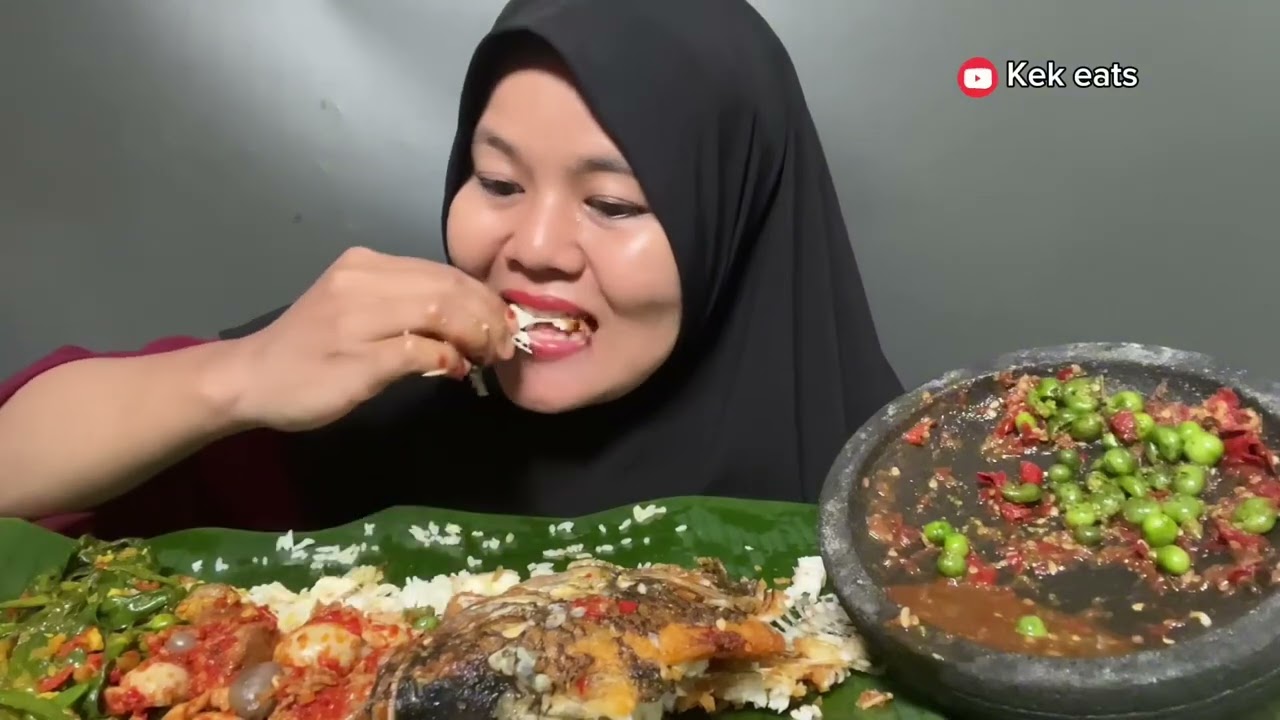 LEBIH SEDIKIT!! AMPELA PEDAS SAYUR GENJER IKAN GORENG  MAKAN HARI INI
