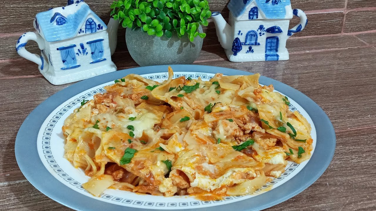 طبق سهل و سريع كفكرة للعشاء أو غداء اقتصادي و لذيذ جدا🤤