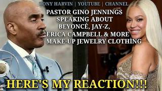 My reaction to Gino Jennings speaking about Beyonce Jay-Z Erica Campbell | Make-up Jewelry Clothing