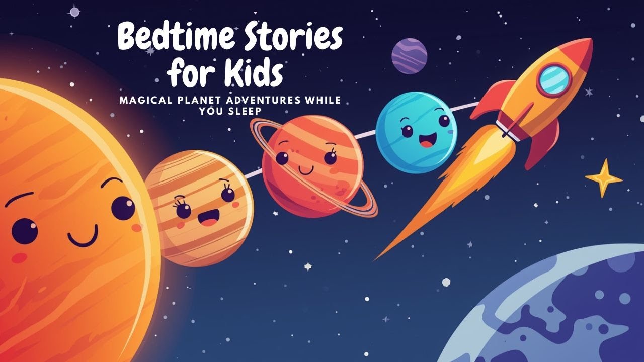 4 Hours of Solar System Bedtime Stories for Kids | Magical Planet ...