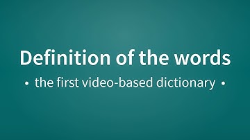 First video-based dictionary