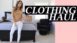 J. Crew Clothing Haul Basics and Staple Pieces