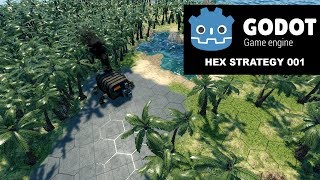 Godot 3.1 Hex Strategy [DEVLOG 001 - Early  testing state]