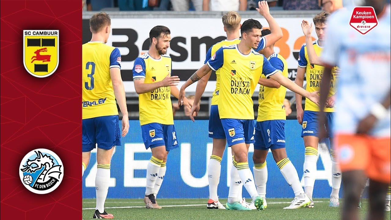 Samenvatting SC Cambuur FC Den Bosch (09092023) YouTube