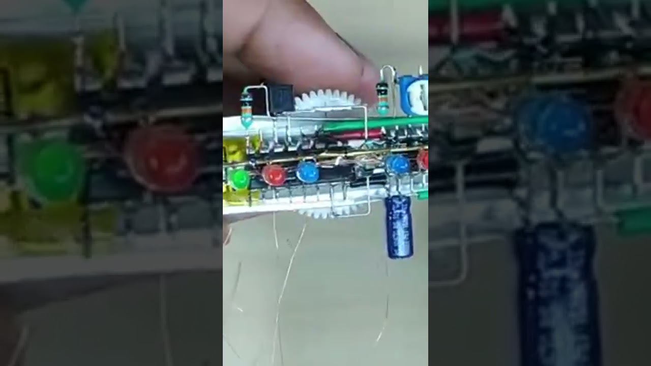 New LED Chaser Using DC Motor 2022 50