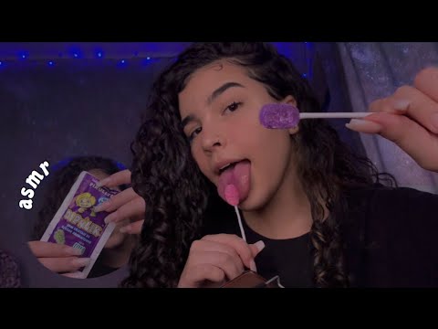 ASMR: PIRULITO 🍭 | sons de boca e mastigação