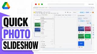 How to Make a Slideshow with Google Drive Photos (Memory Slideshow Viewing)