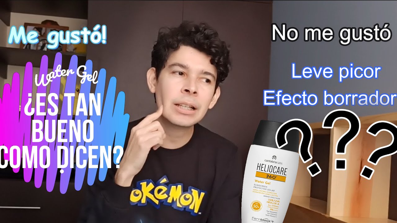 Opinión | Heliocare 360° Water Gel ¿Es tan bueno como dicen? | Reseña -  YouTube