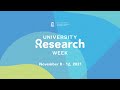 University Research Week 2021 Trailer