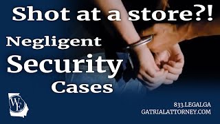 Have you been the victim of a crime due to negligent security?