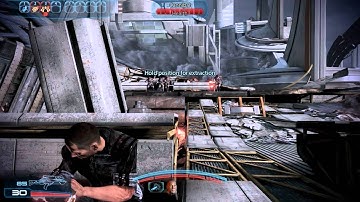 Mass Effect 3 DEMO PC singleplayer gameplay