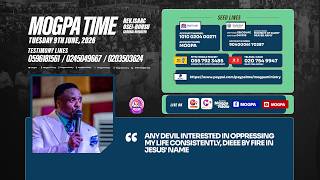 ELIMINATING THE POWER OF OPPRESSION || MOGPA TIME WITH REV O B || 09 - 06 - 2026 screenshot 1