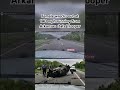 Female wrecks out at 140 mph running fromArkansas state Trooper #policechase #police #cops