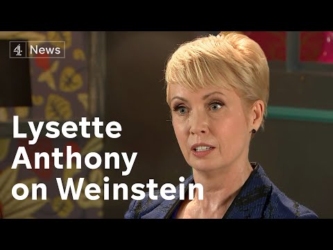 Lysette Anthony alleges she was raped on two occasions by the Hollywood producer Harvey Weinstein