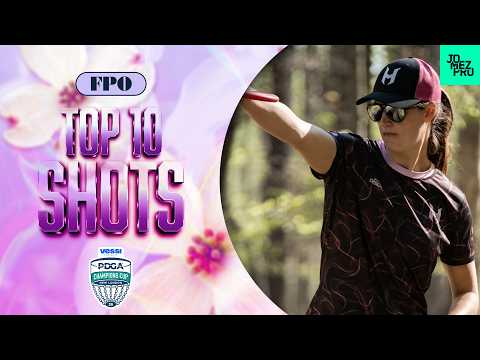 Top 10 Fpo Shots From The 2026 Pdga Champions Cup | Jomez Disc Golf