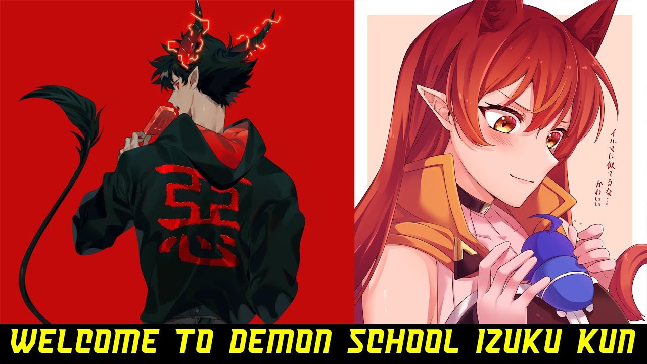 Welcome to demon school izuku-kun  II Deku x Ameri || MHA Text Story  II part 2