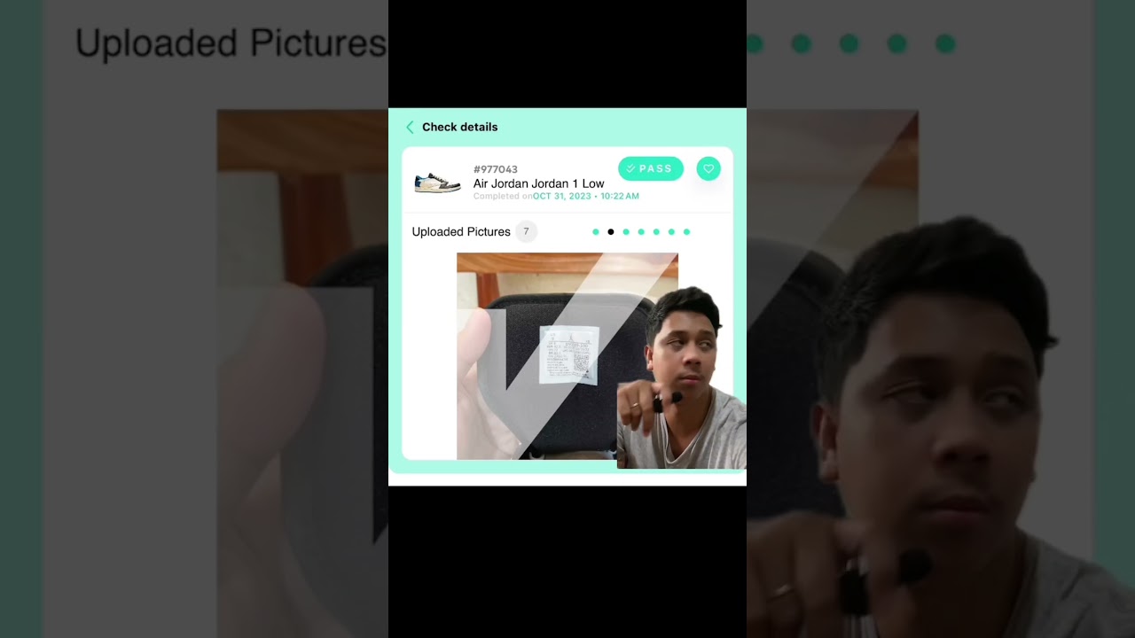 How to legit check shoes using app 