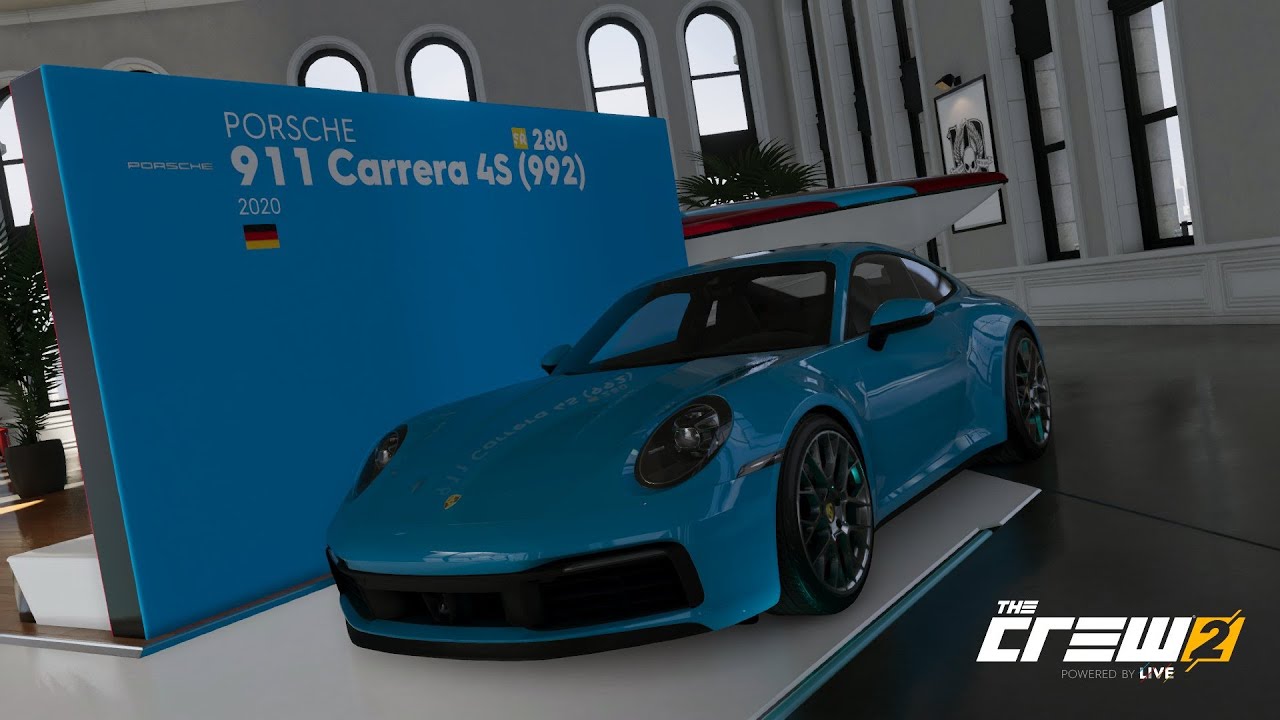 The Crew 2 Porsche 911 Carrera 4S 992 YouTube