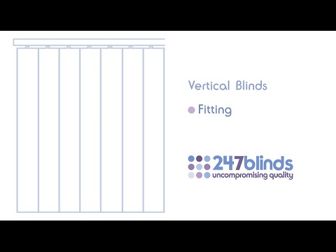 Vertical Blind Fitting Instructions