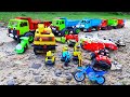Motor tronton panjang mengangkut Mobil mobilan trukmolen buldozer excavator keretapithomas bustayo
