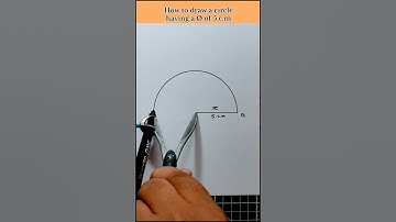 How to draw a circle of 5 c.m ✨ #shorts #shorts