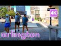 Arlington, Virginia (Rosslyn) Walking Tour // Washington, D.C. Area in 4K