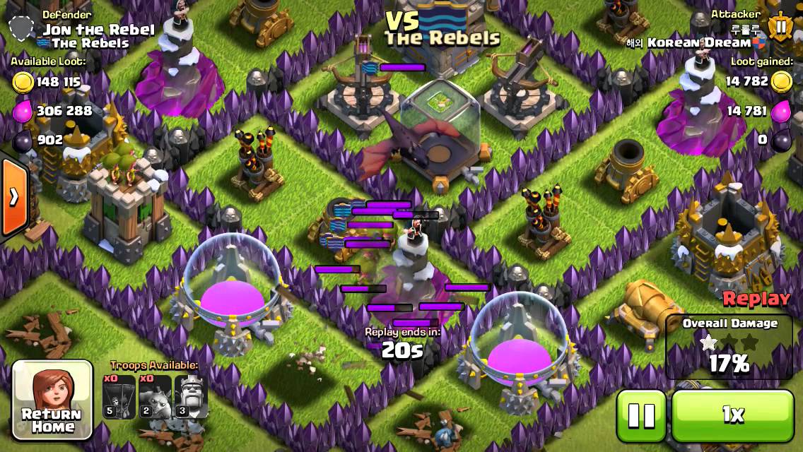 Clash Of Clans X Bow Upgrade