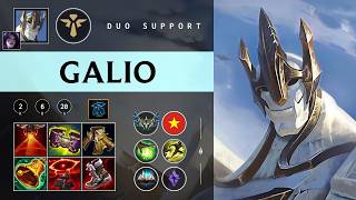 Galio Support vs Thresh - VN Challenger Patch 26.06