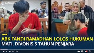 Tangis ABK Fandi Ramadhan Lolos dari Hukuman Mati Kasus 2 Ton Sabu, Kini Divonis 5 Tahun Penjara