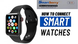 How to connect Smartberry smart watch to any phone ? @ApolloTechReview screenshot 4