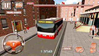 San Andreas Bus Mission 3D - City Modern Bus Driving Simulator - Android Gameplay screenshot 1
