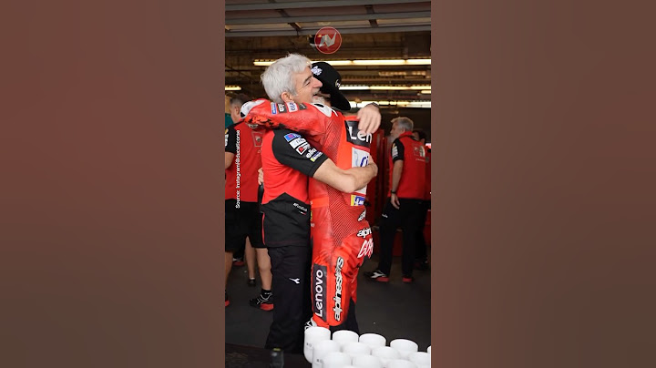 Gigi Dall'igna Hugs Pecco Bagnaia Again