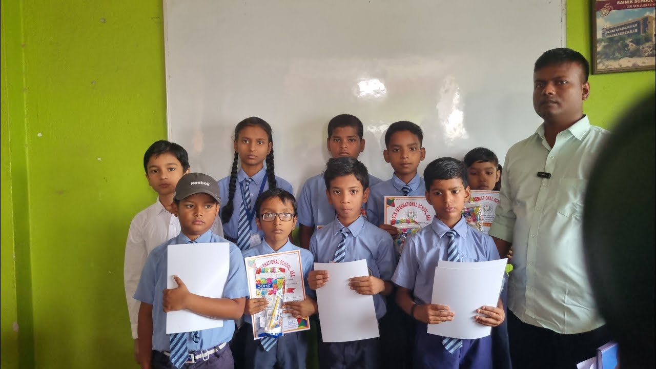 Arun international school ||Monday special assembly ||Prize ...