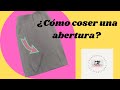 ¿Cómo coser una abertura en la parte de atrás de la falda? PARTE 2