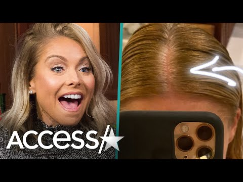 Kelly Ripa Shows Her Gray Roots During Quarantine